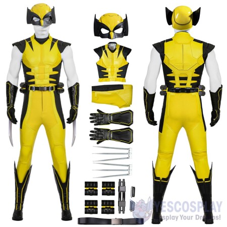 Wolverine Game Version Cosplay Costume Suit for Adults