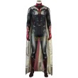Avengers Infinity War Vision Costume Vision Cosplay Jumpsuit with Cloak