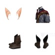 Baldur's Gate 3 Cosplay Costumes Astarion Cosplay Suit