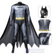 Bruce Wayne Caped Crusader 2024 Animated Bruce Wayne Cosplay Costume Jumpsuit Adult Halloween Suit