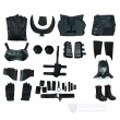 Bruce Wayne Gotham's Dark Knight Part II 2026 Upgraded Batsuit Cosplay Costume