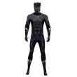 Black Panther Costume Wakanda Forever Black Cosplay Jumpsuit