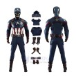 Steve Rogers Captain America Endgame Battle Suit 2019 Cosplay Costume Full Set