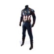 Steve Rogers Captain America Endgame Battle Suit 2019 Cosplay Costume Full Set