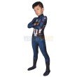 Kids Captain America Avengers Endgame Steven Rogers Cosplay Costume