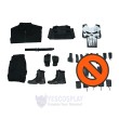 The Punisher Frank Castle Cosplay Costume Daredevil Uniform Set