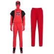 Adult Deadpool Cosplay Costume Deadpool And Wolverine Hoodie Cosplay Suit