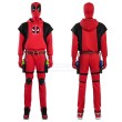 Adult Deadpool Cosplay Costume Deadpool And Wolverine Hoodie Cosplay Suit