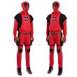 Adult Deadpool Cosplay Costume Deadpool And Wolverine Hoodie Cosplay Suit