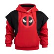 Adult Deadpool Cosplay Costume Deadpool And Wolverine Hoodie Cosplay Suit