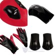 2024 Lady Deadpool Cosplay Costume Deadpool Halloween Suit