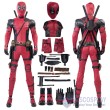 Deadpool 2 Wade Wilson Red Cosplay Costume Suit Premium version