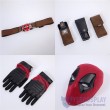 Deadpool 2 Wade Wilson Red Cosplay Costume Suit Premium version