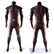 Deadpool & Wolverine Brown Battle Suit Cosplay Jumpsuit for Adults