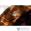 Deadpool & Wolverine Brown Battle Suit Cosplay Jumpsuit for Adults