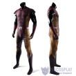 Deadpool & Wolverine Brown Battle Suit Cosplay Jumpsuit for Adults