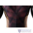 Deadpool & Wolverine Brown Battle Suit Cosplay Jumpsuit for Adults