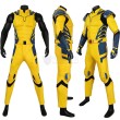 Deadpool 3 Cosplay Costume Wolverine Cosplay Suit Yellow Halloween