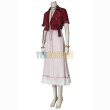 FFVII Remake Aerith Dark Red Cosplay Costumes
