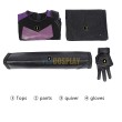 Hawkeye Clint Barton S1 Costumes Purple Cosplay Suit