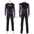 Hawkeye Clint Barton S1 Costumes Purple Cosplay Suit