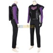 Hawkeye Clint Barton S1 Costumes Purple Cosplay Suit