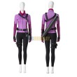 Hawkeye Kate Bishop Cosplay Costumes Purple Cosplay Suit