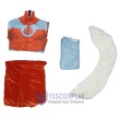 Invincible Season 4 Thragg Cosplay Costume with Cloak and Fur Collar