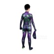 Spider-Man Cosplay Costumes Miles Morales Purple Cosplay Suit