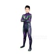 Spider-Man Cosplay Costumes Miles Morales Purple Cosplay Suit