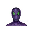 Spider-Man Cosplay Costumes Miles Morales Purple Cosplay Suit