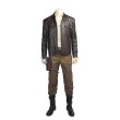 Jedi Cosplay Costume Star Wars 8 The Last Poe Dameron Outfits