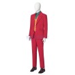 Arthur Cosplay Costumes Joaquin Phoenix Red Cosplay Suits
