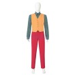 Arthur Cosplay Costumes Joaquin Phoenix Red Cosplay Suits