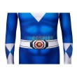 Kids Blue Ranger Cosplay Suit 3D Printed Costume For Halloween