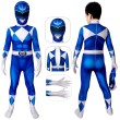 Kids Blue Ranger Cosplay Suit 3D Printed Costume For Halloween