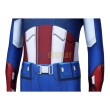 Kids Captain America Costume Classic Captain America Blue Cosplay Suit