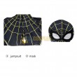 Kids Spider-man No Way Home Costume Black Gold Cosplay Suit