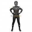 Kids Spider-man No Way Home Costume Black Gold Cosplay Suit