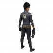 Kids Spider-man No Way Home Costume Black Gold Cosplay Suit