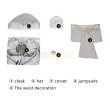 Kids Moon Knight Marc Spector Cosplay Costumes For Hallowee