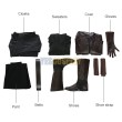 Luke Skywalker Black Cosplay Costume Star Wars 8 The Last Jedi Outfit