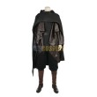 Luke Skywalker Black Cosplay Costume Star Wars 8 The Last Jedi Outfit