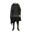 Luke Skywalker Black Cosplay Costume Star Wars 8 The Last Jedi Outfit