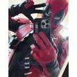 Deadpool Cosplay Costume Game Rivals Version Red & Black Leather Tactical Halloween Suit