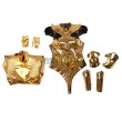 New WW 1984 Costume Diana Prince Golden Eagle Armor Cosplay Suit