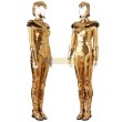 New WW 1984 Costume Diana Prince Golden Eagle Armor Cosplay Suit