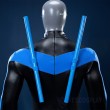 Knights Hero Dick Grayson Bodysuit Cosplay Costume Premium version