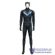 Dark Knight Arkham Knight Dick Grayson Cosplay Costume Jumpsuit for Adults