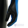 Dick Grayson Blue Leather Comic Style Cosplay Costume No Muscle Padding